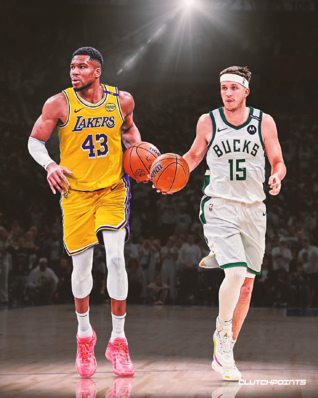 法国男篮逆转湖人，字母哥一己之力扛起全队